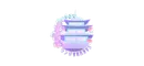 Sticker Sakura Color